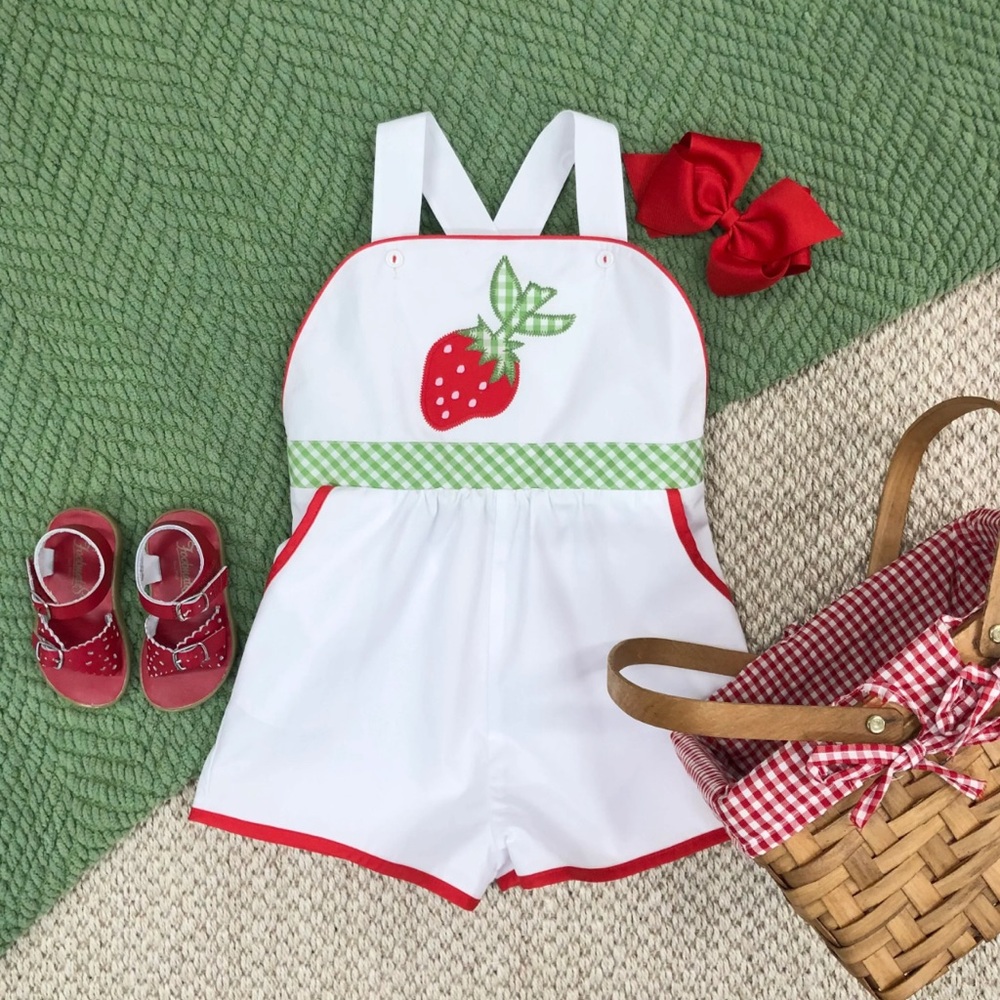 TBBC Strawberry Romper